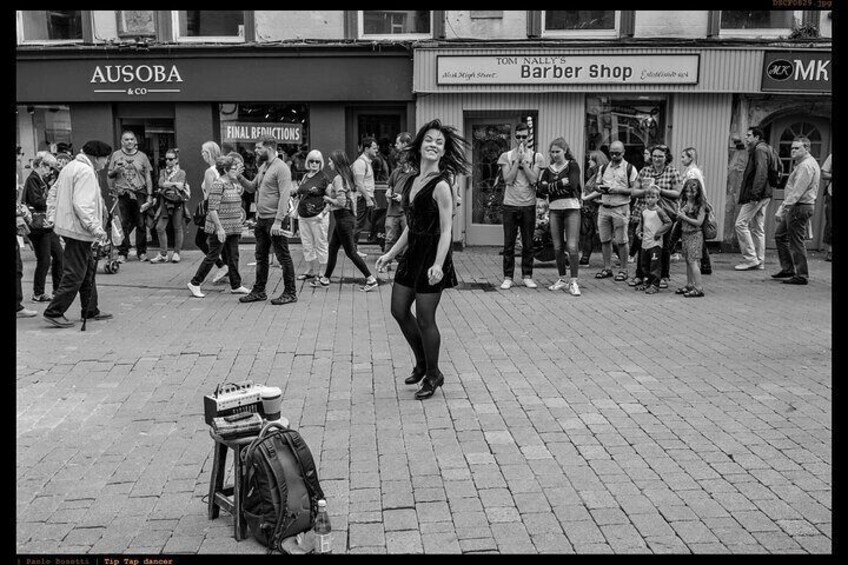 Traditional Irish seannos dancing experience. Galway. Private guide