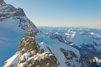 Visite privée du Jungfraujoch Top of Europe et de la région au départ de Bâ...
