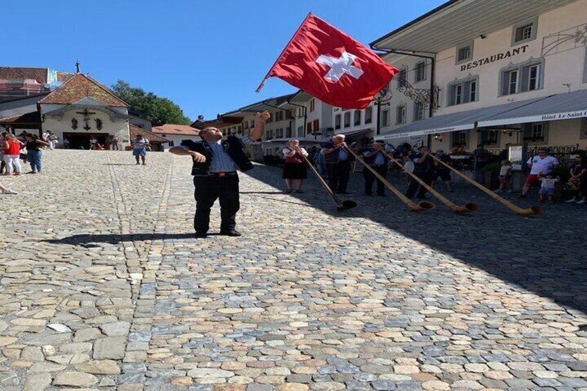 Gruyères Castle, Cheese, and Caillier Chocolate Tasting From Basel