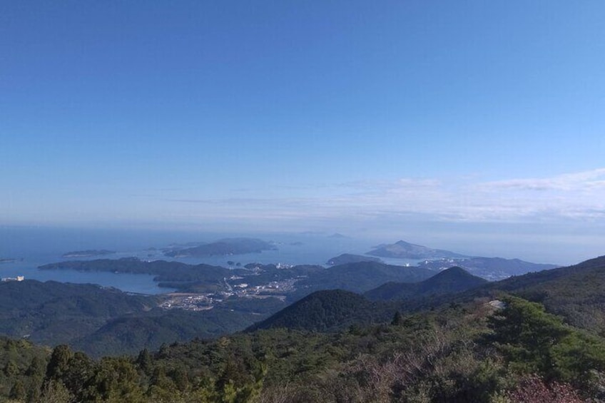 View from Mt. Asakuma observation deck