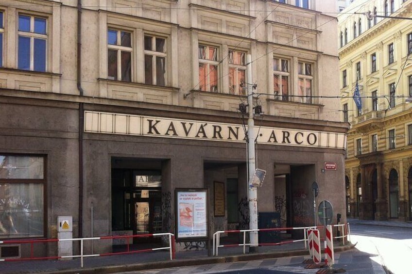 Café Arco - meeting point of Prague's Jewish German literature