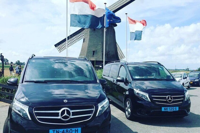 Private Amsterdam and Countryside Tour in a Comfortable Mercedes Minivan