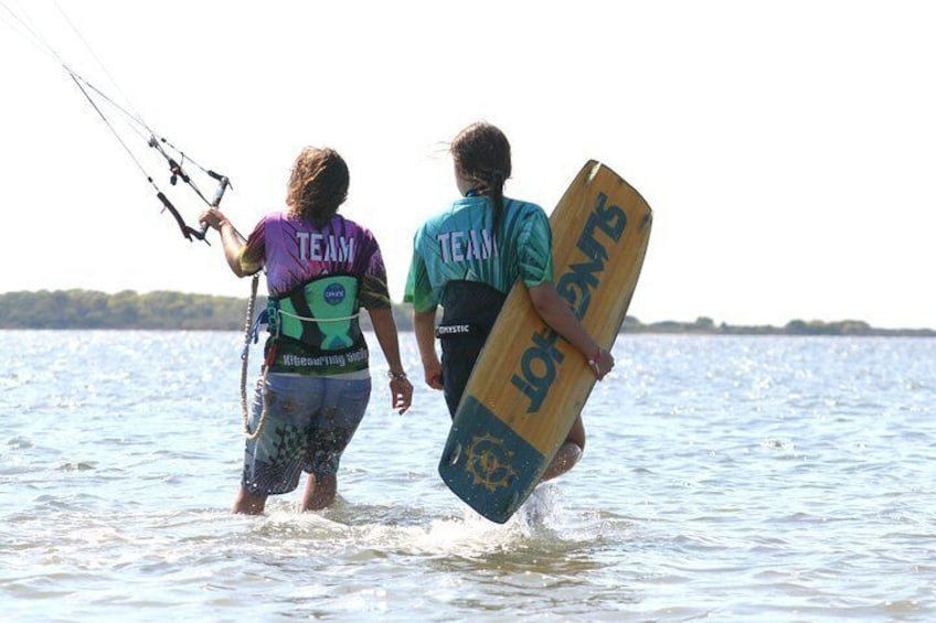 Test lesson- check if You are interested in kitesurfing