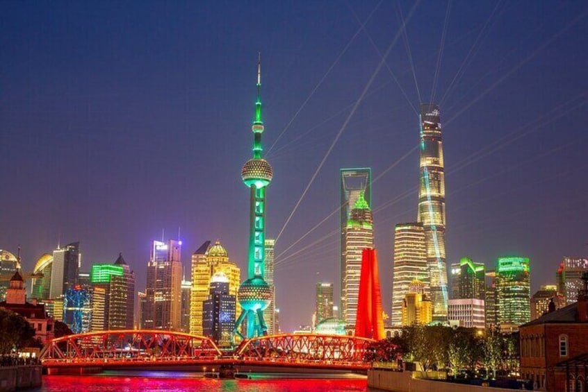 Private Street Food Walking Tour with Shanghai Tower Option