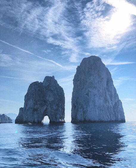 Classic Capri Tour by Boat with Light Lunch from Sorrento