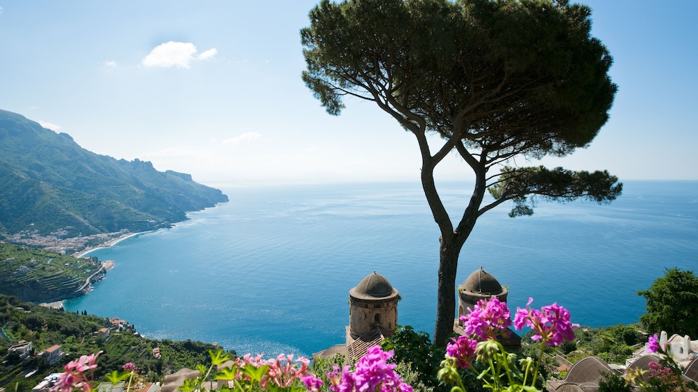 The Amalfi Coast in Ravello, Italy.