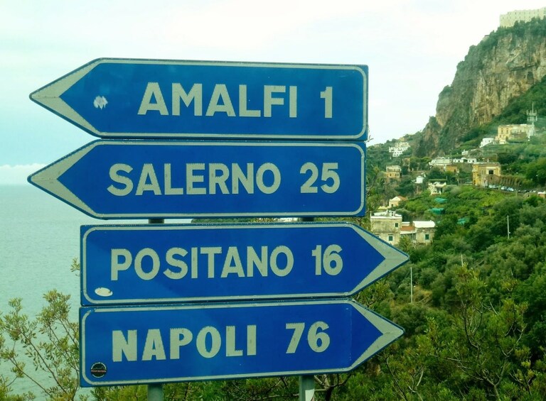 Amalfi Coast Small-Group Tour from Sorrento By Minivan