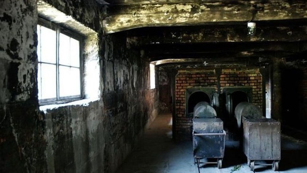 Auschwitz-Birkenau Crematorium in Poland