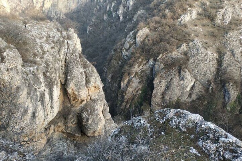 artsivi canyon at vashlovani national park