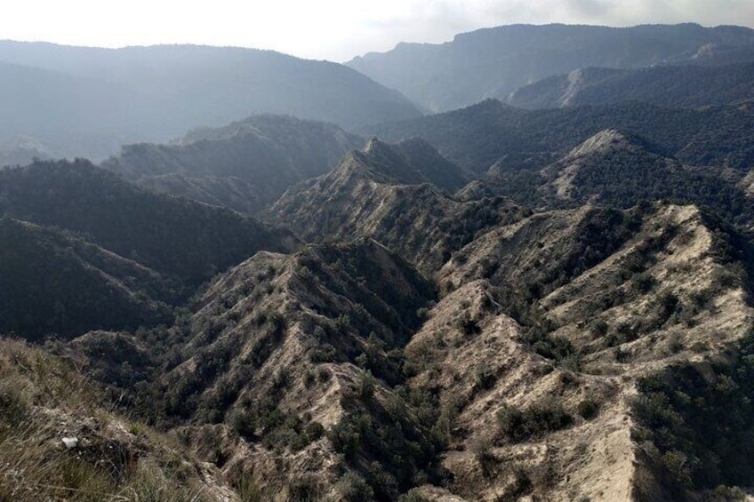 pantishara viewpoint at vashlovani national park