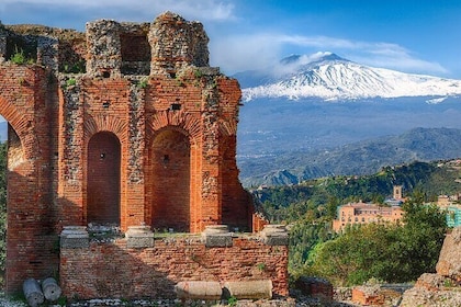 Messina: Mt. Etna and Taormina Private Tour with Private Driver