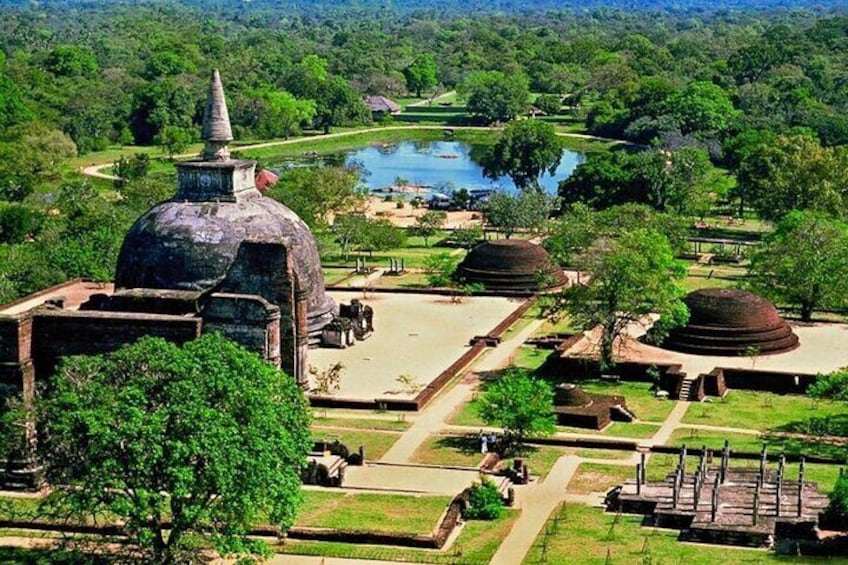 Discover Anuradhapura by Helicopter From Ratmalana 