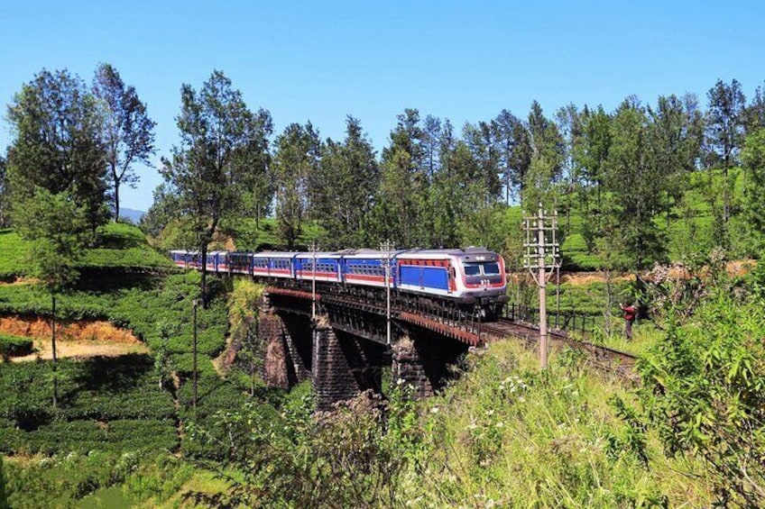 Colombo to Ella train ride on (Train No: 1001 "Denuwara Menike")