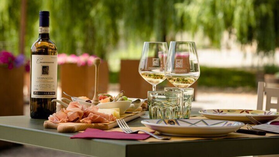 San Gimignano: Chianti wine tasting and lunch