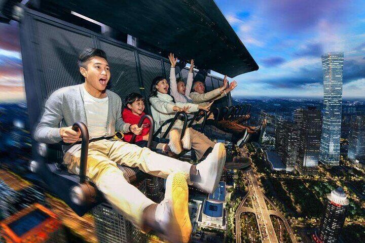 Shijingshan Amusement Park with FlyOver China Experience by