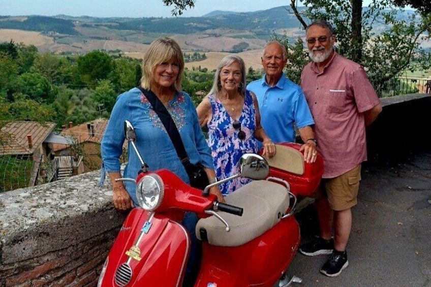 Transfer from Rome to Florence with a stop in Montepulciano