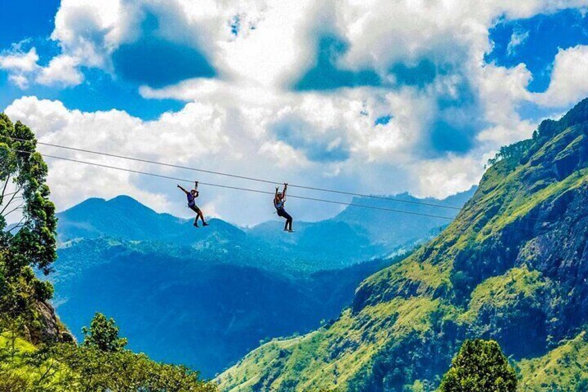 Zip-lining in Ella