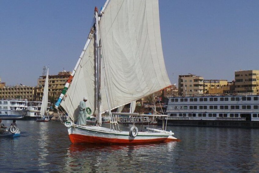 5 Tours.Luxor Supper Balloon,Kings valley,Sailing Felucca,City Tour,Camel Ride