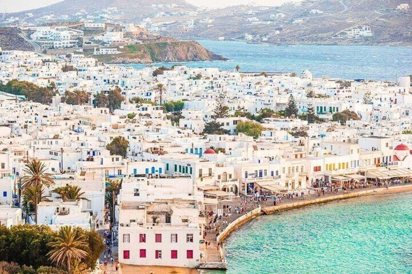 Private Helicopter Transfer from Spetses to Mykonos