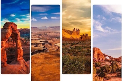 Upptäck det bästa från Moab på en dag: Arches, Canyonlands, Dead Horse
