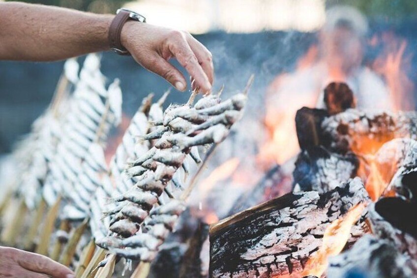 Sardines On Skewers Cooking Class in Malaga