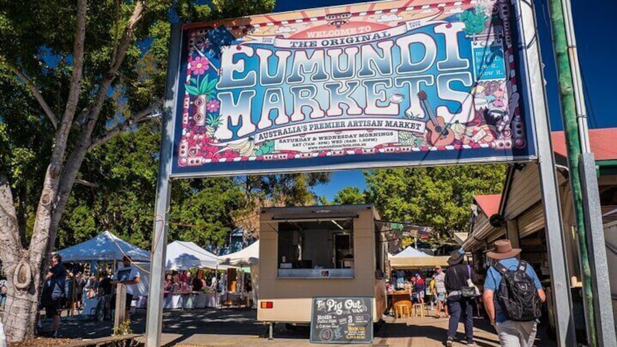 Eumundi Markets Bus Transfer from Noosa, Noosaville & Mooloolaba