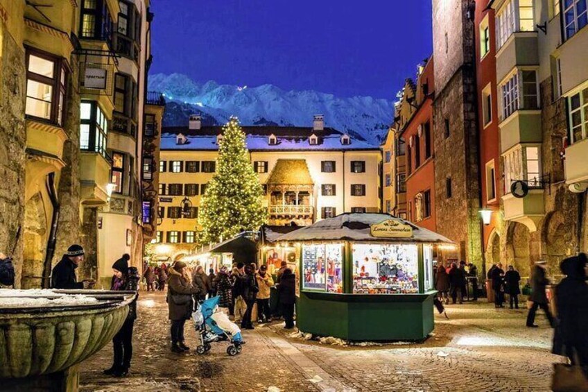 Magical CHRiSTMAS MARKETS: Innsbruck & BEST OF Tyrol EXCLUSiVE TOUR from Munich