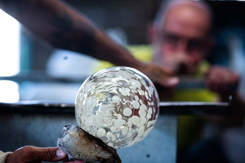 Private Murano Tour & Glass Blowing Demo with Hotel Pick-up