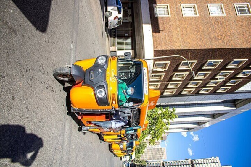 Full Day Or Half Day Johannesburg Inner City Bike or Tuk Tuk Tour 