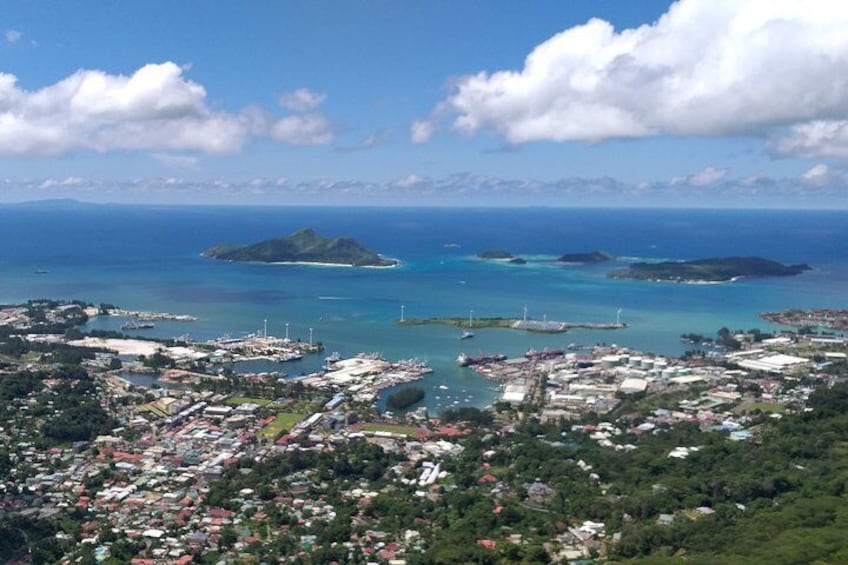 View at the top - Victoria and St Anne Marine park