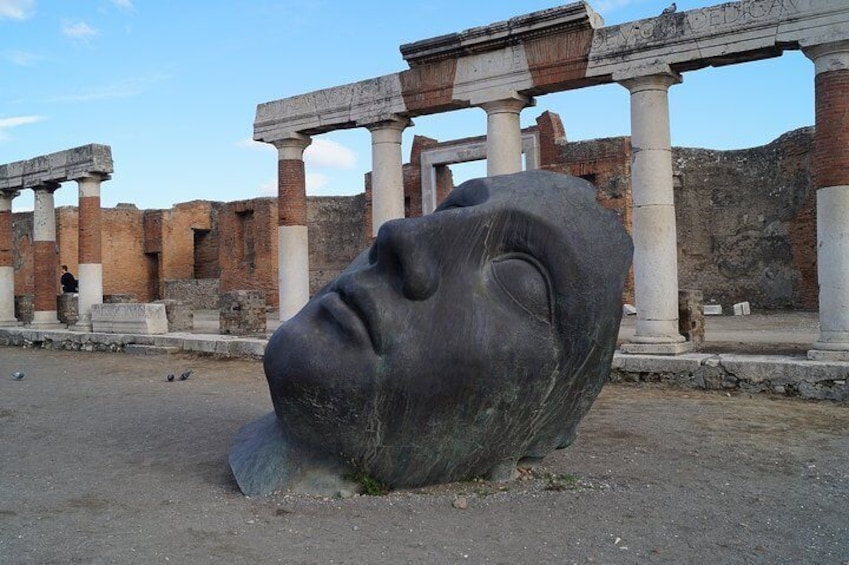 Pompeii Ruins w/ Two Vesuvian Wineries