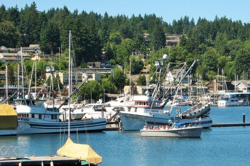2 Hour Guided Boat Tour in Gig Harbor and Narrows Bridges