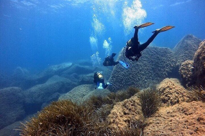 Immersion in the Capo Carbonara Marine Protected Area