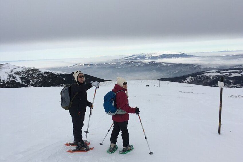 Full-day Vitosha Mountain Snowshoe Hiking Tour from Sofia