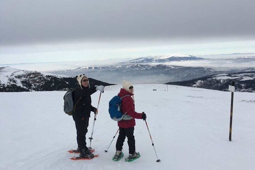 Full-day Vitosha Mountain Snowshoe Hiking Tour from Sofia