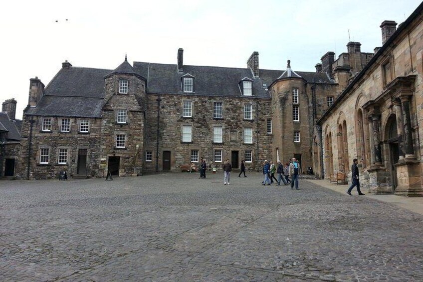 Inside Stirling Castle