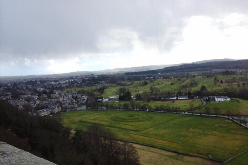 View from Stirling Castle