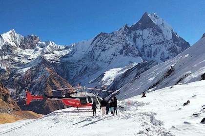 Small-Group Helicopter Flight Tour of Annapurna Base Camp
