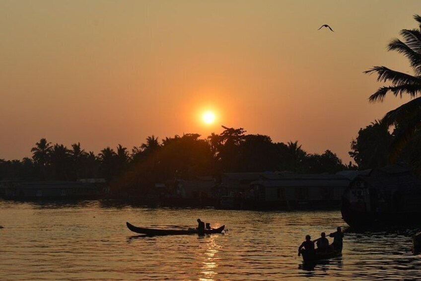 Cochin to Alleppey Backwater Tour (2days)