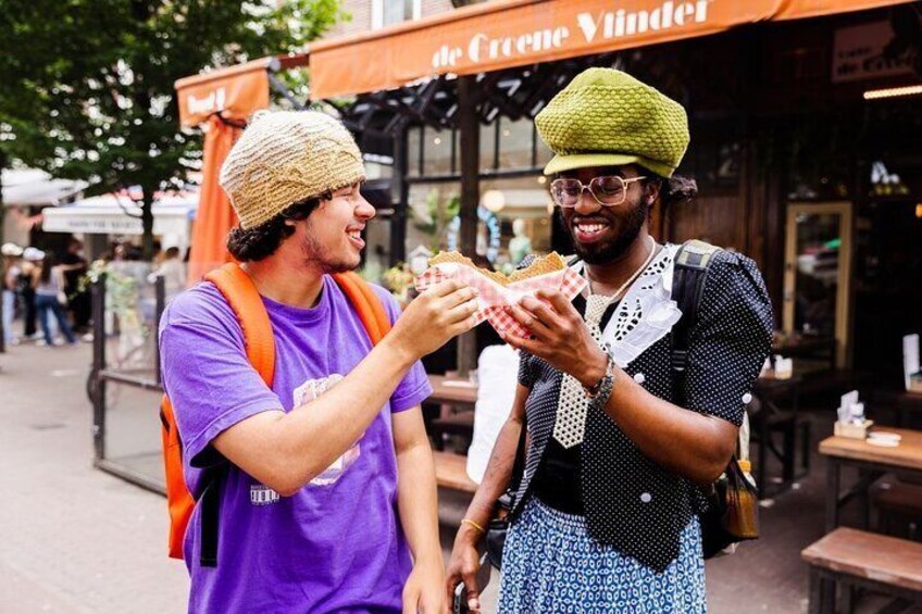 Private Food and Market Tour in Central Amsterdam with a Fun Local