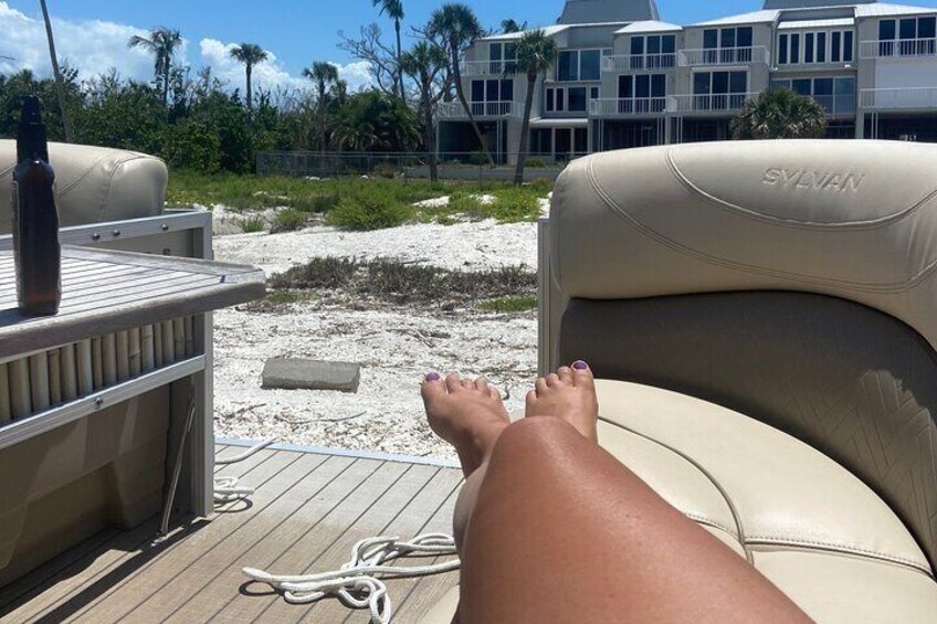 Half-Day Private Tiki Boat Beach Tour from Fort Myers