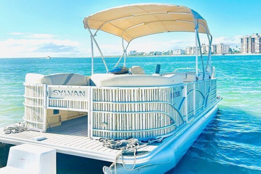 Half-Day Private Tiki Boat Beach Tour from Fort Myers