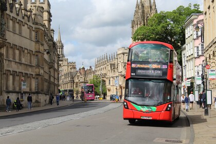 Hop-on, hop-off-bustour door Oxford en optionele extra's