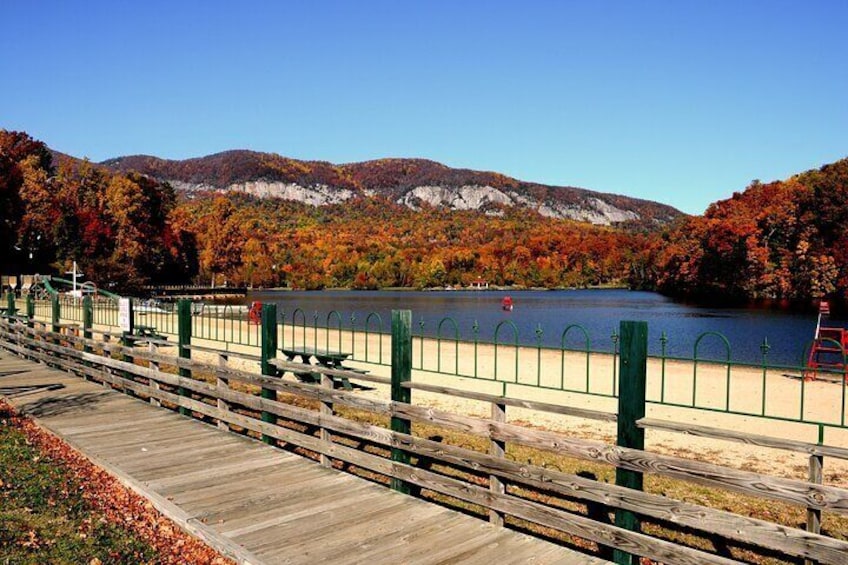 Lake Lure in the Fall