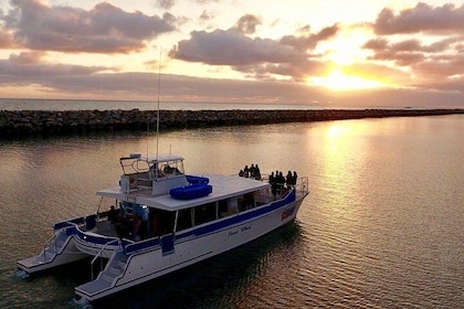 Luxe catamaran zonsondergang en wijncruise van Dana Point