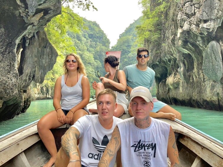 Hong Island Sunset Tour with BBQ Dinner & Night Snorkeling by Longtail Boat