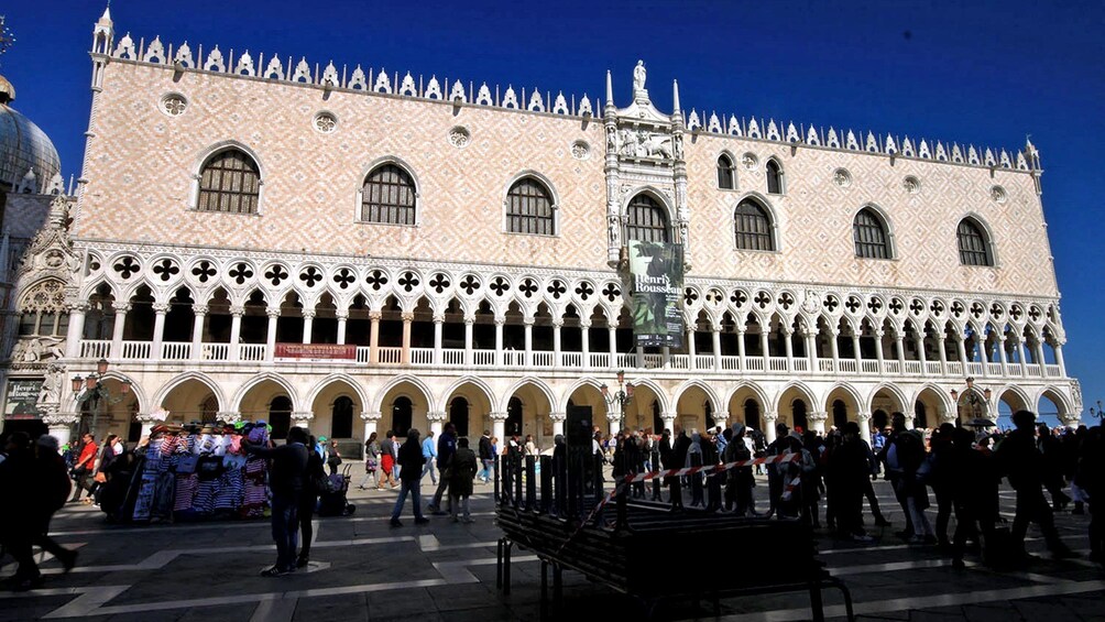Exterior view of Doge's Palace.