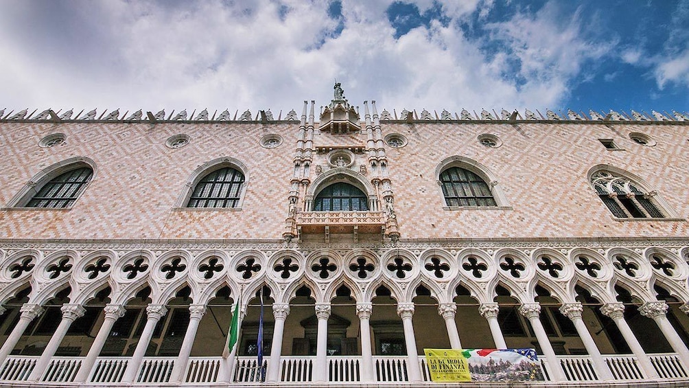 Exterior view of Doge's Palace.