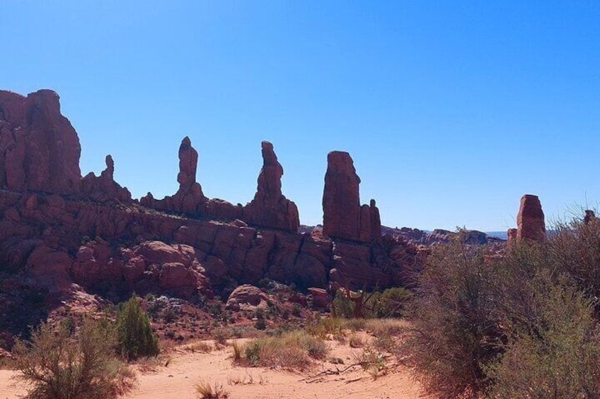 Guided Hike Through the Hidden Side Of Arches National Park