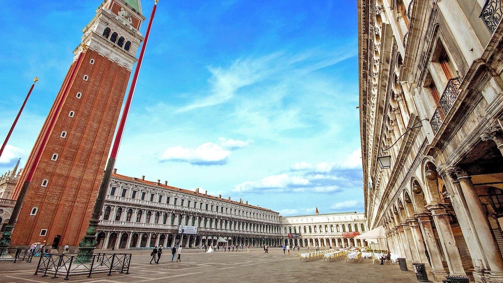 St Mark's Square in Venice Italy